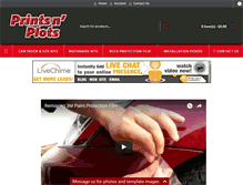 Tablet Screenshot of printsnplots.com